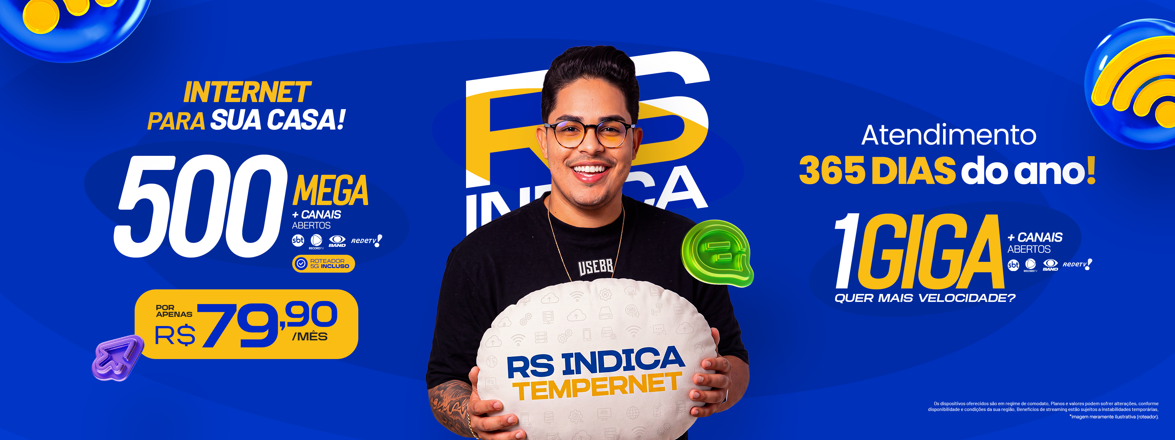 Banner dados móveis